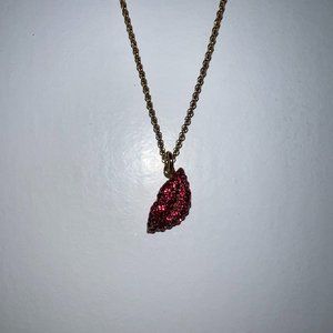 Juicy Couture Lips Necklace